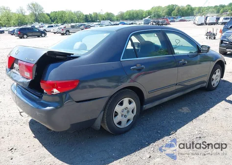 2005 Honda Accord 2.4 Lx from USA, damaged, VIN 1HGCM56435A197273